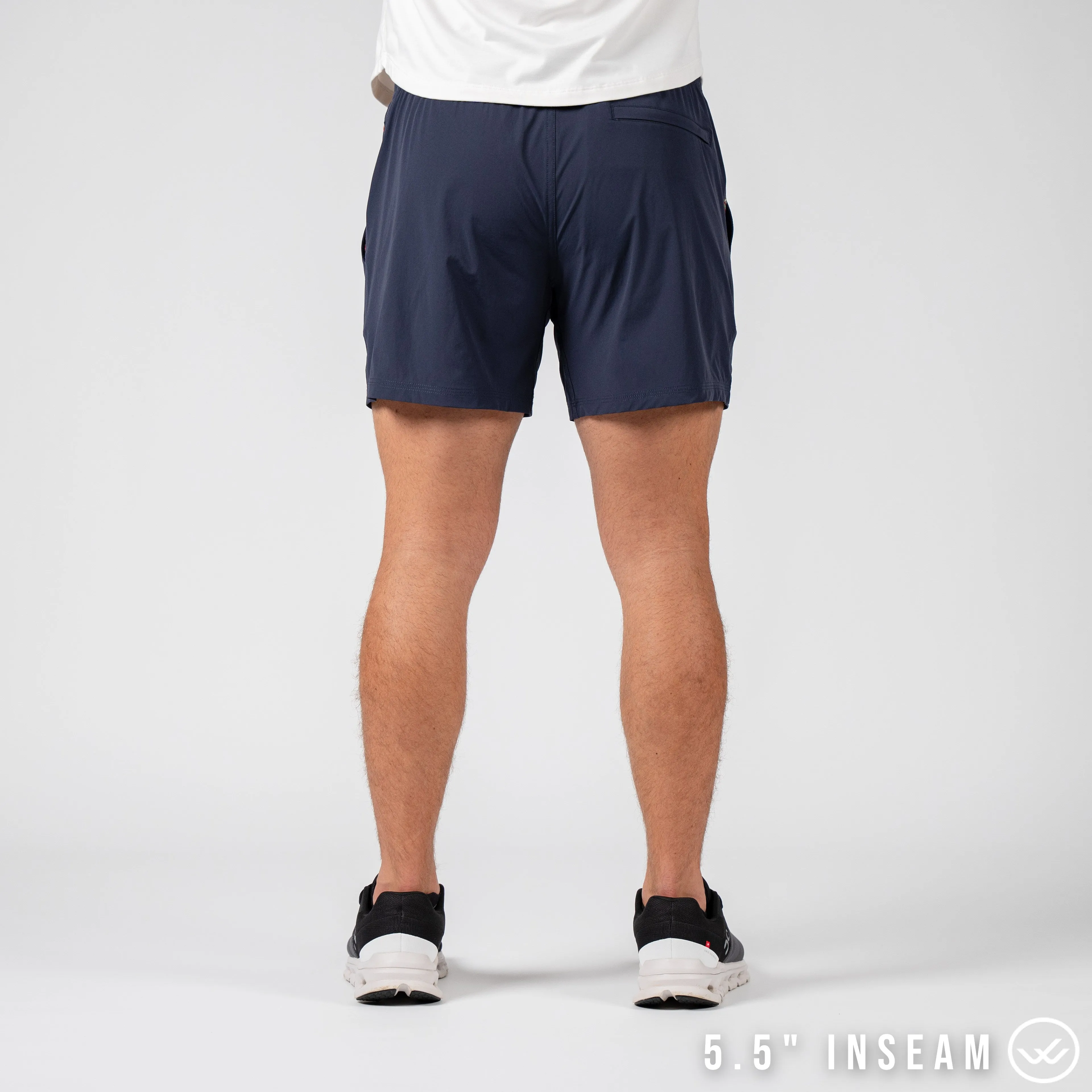 Flow 2.0 Short (Athletic) - Midnight Blue 5.5" & 7" - Linerless