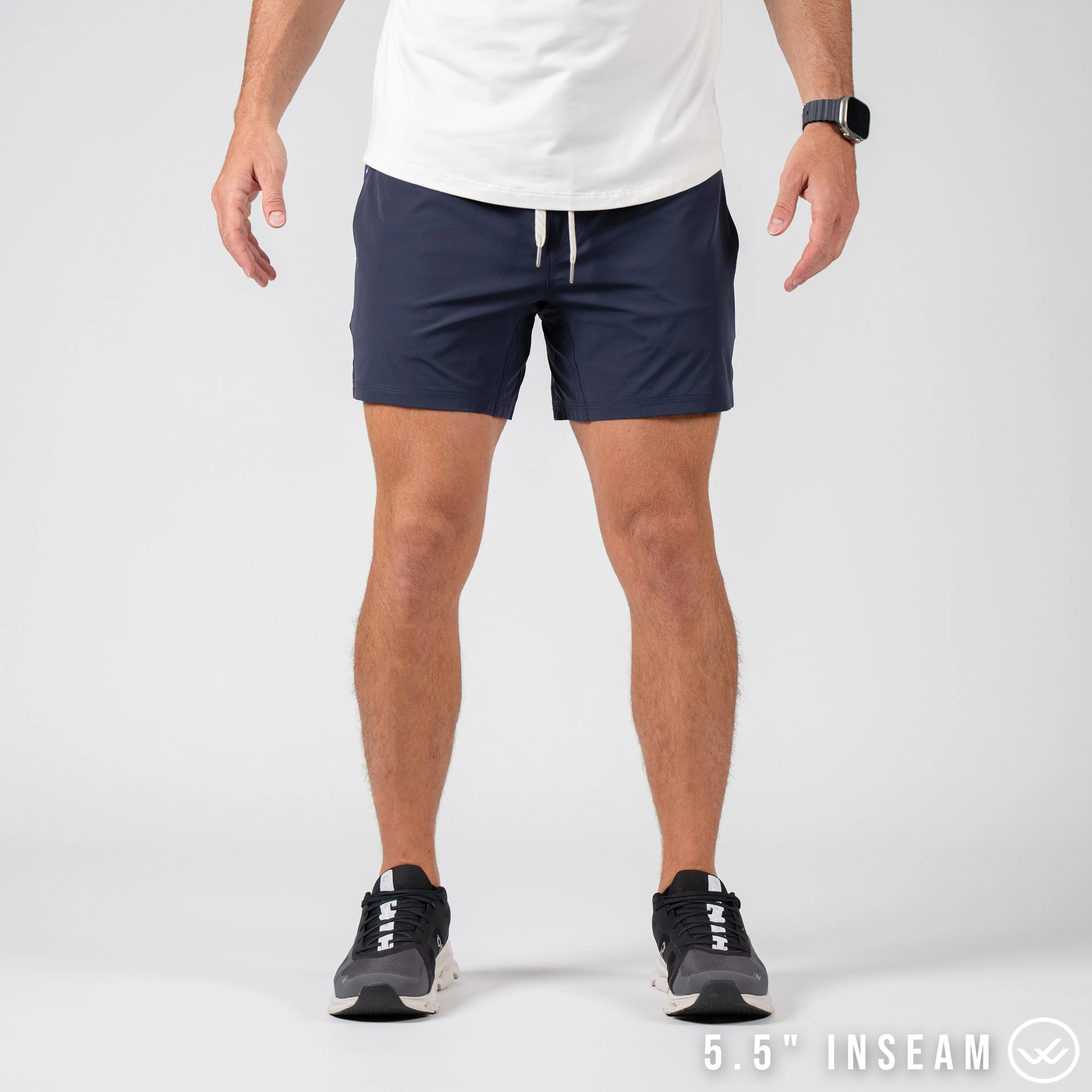 Flow 2.0 Short (Athletic) - Midnight Blue 5.5" & 7" - Linerless