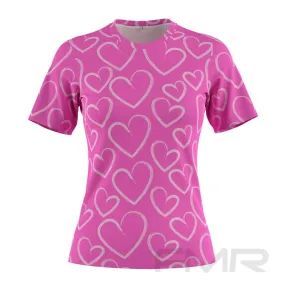 FMR Doll Print Women's Performance Short Sleeve Shirt