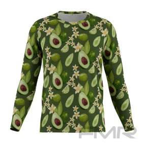 FMR Men's Avocado Long Sleeve Running Shirt