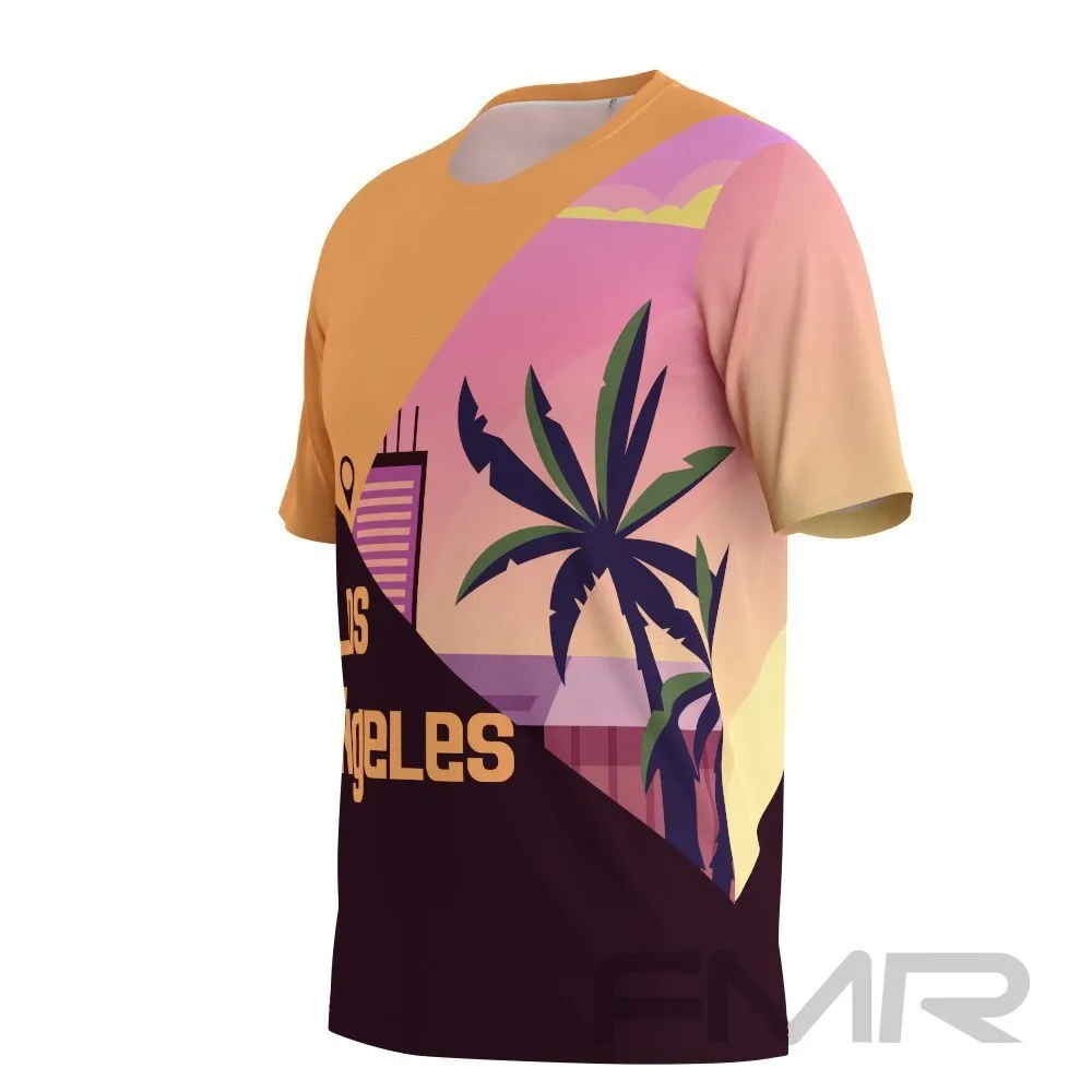 FMR Men's Los Angeles Short Sleeve Running Shirt