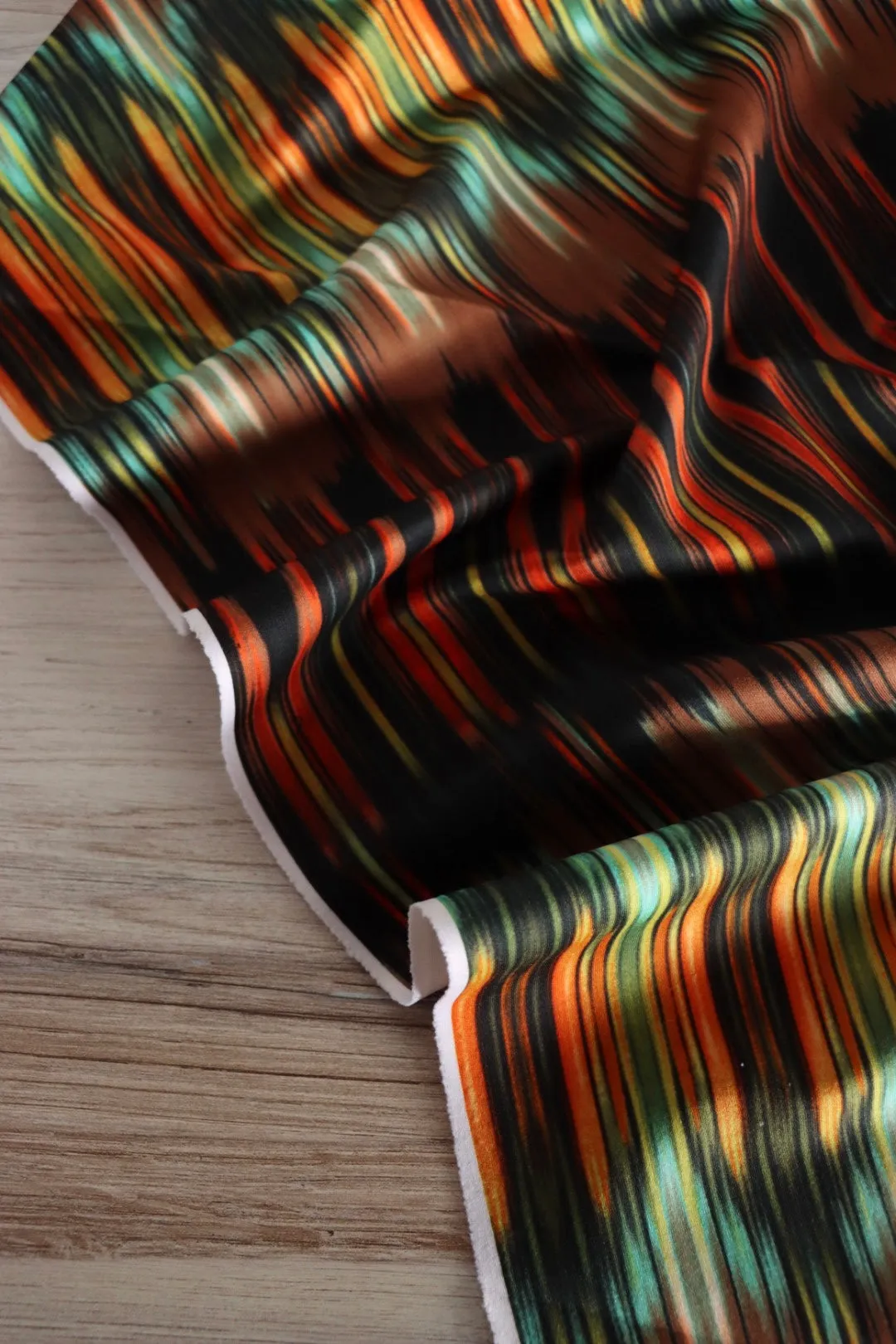 Forest Frequency QUAD Performance Jersey Knit | By The Half Yard
