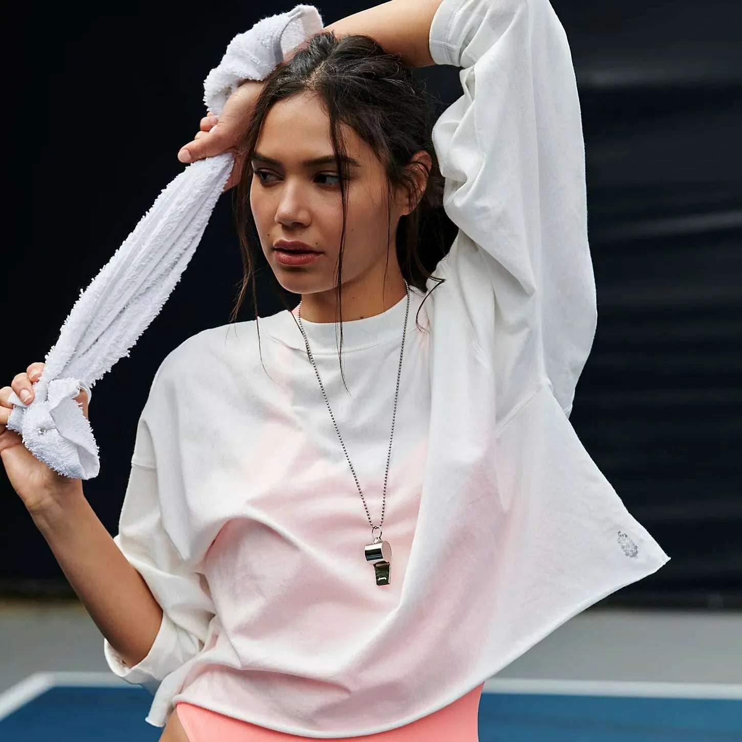 Free People - Inspire Layer Tee - White