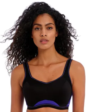 Freya Active AA4004 Electric Black Underwire Crop Sports Bra