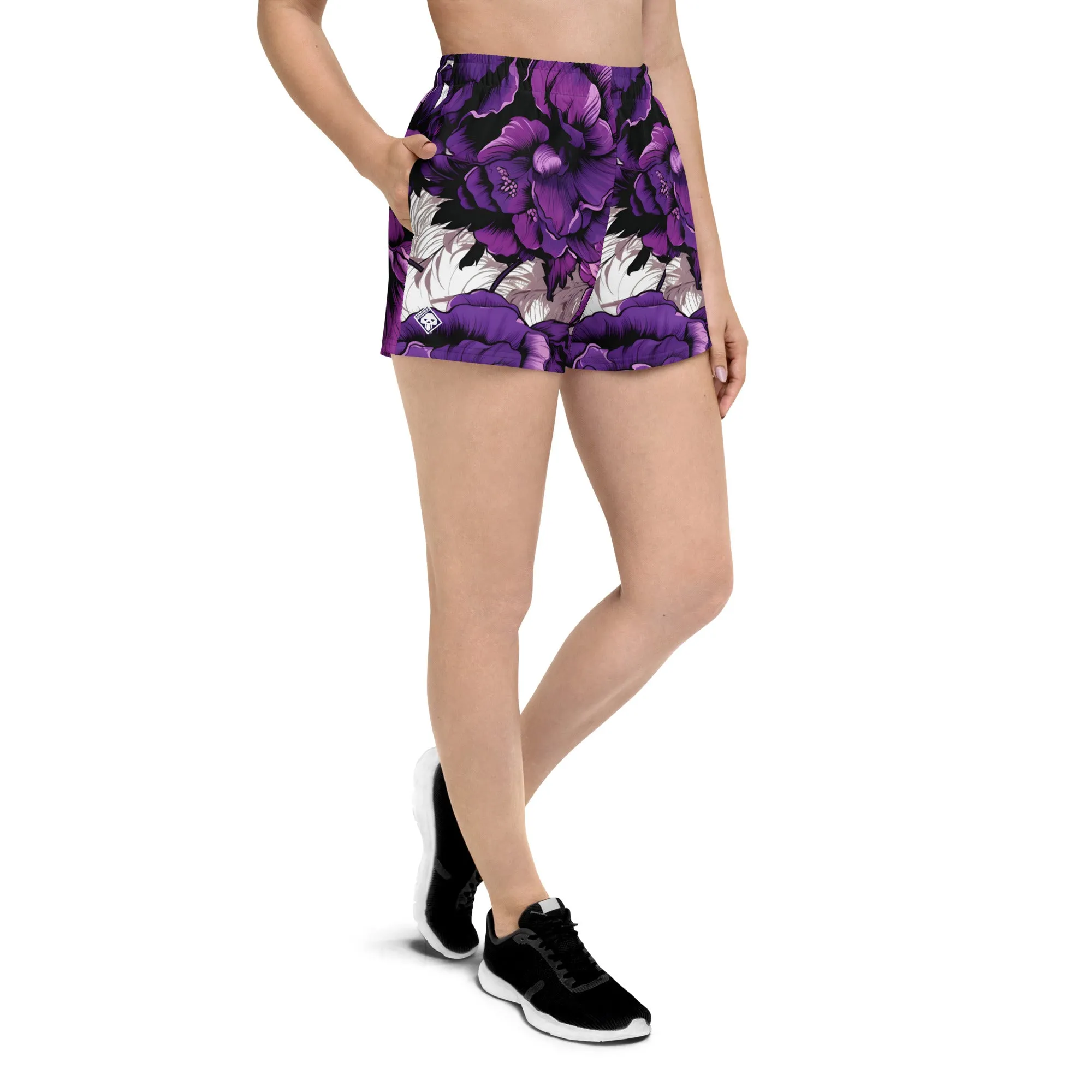 Garden of Speed: Women's Mile After Mile - Purple Flowers 001