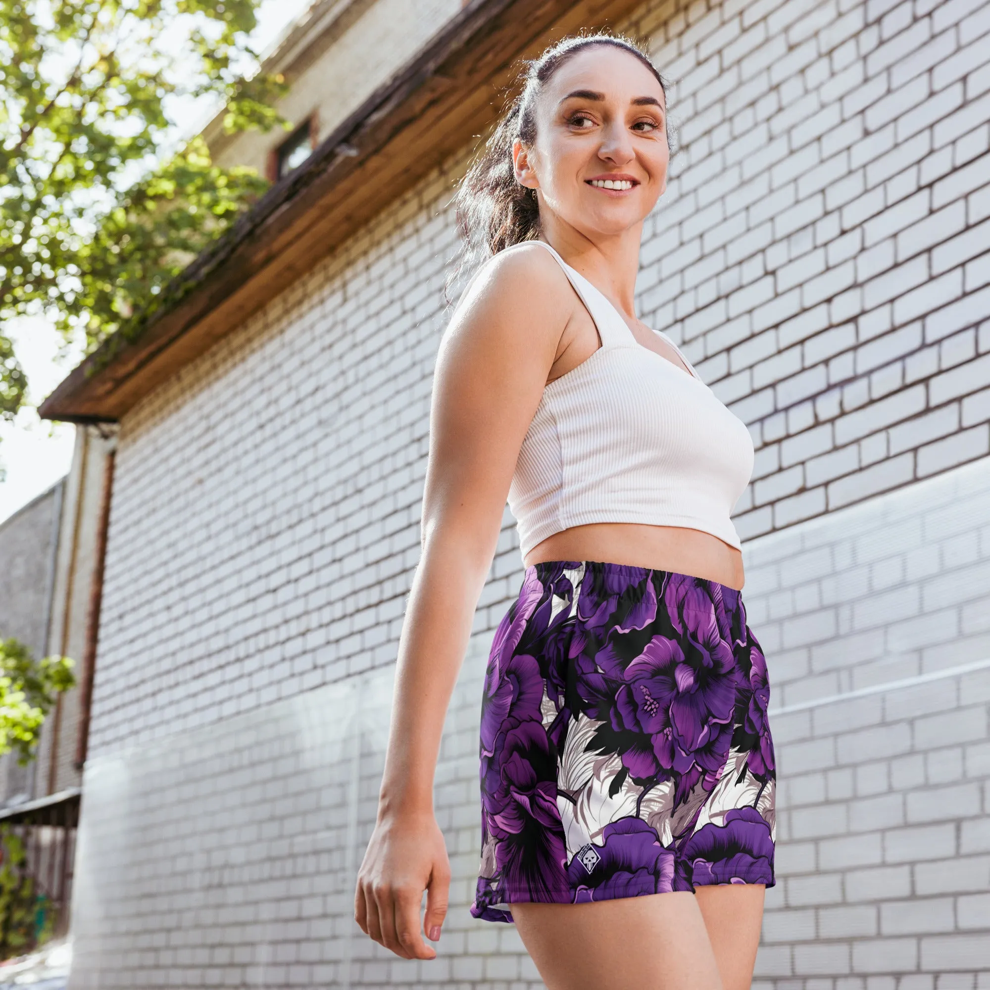 Garden of Speed: Women's Mile After Mile - Purple Flowers 001