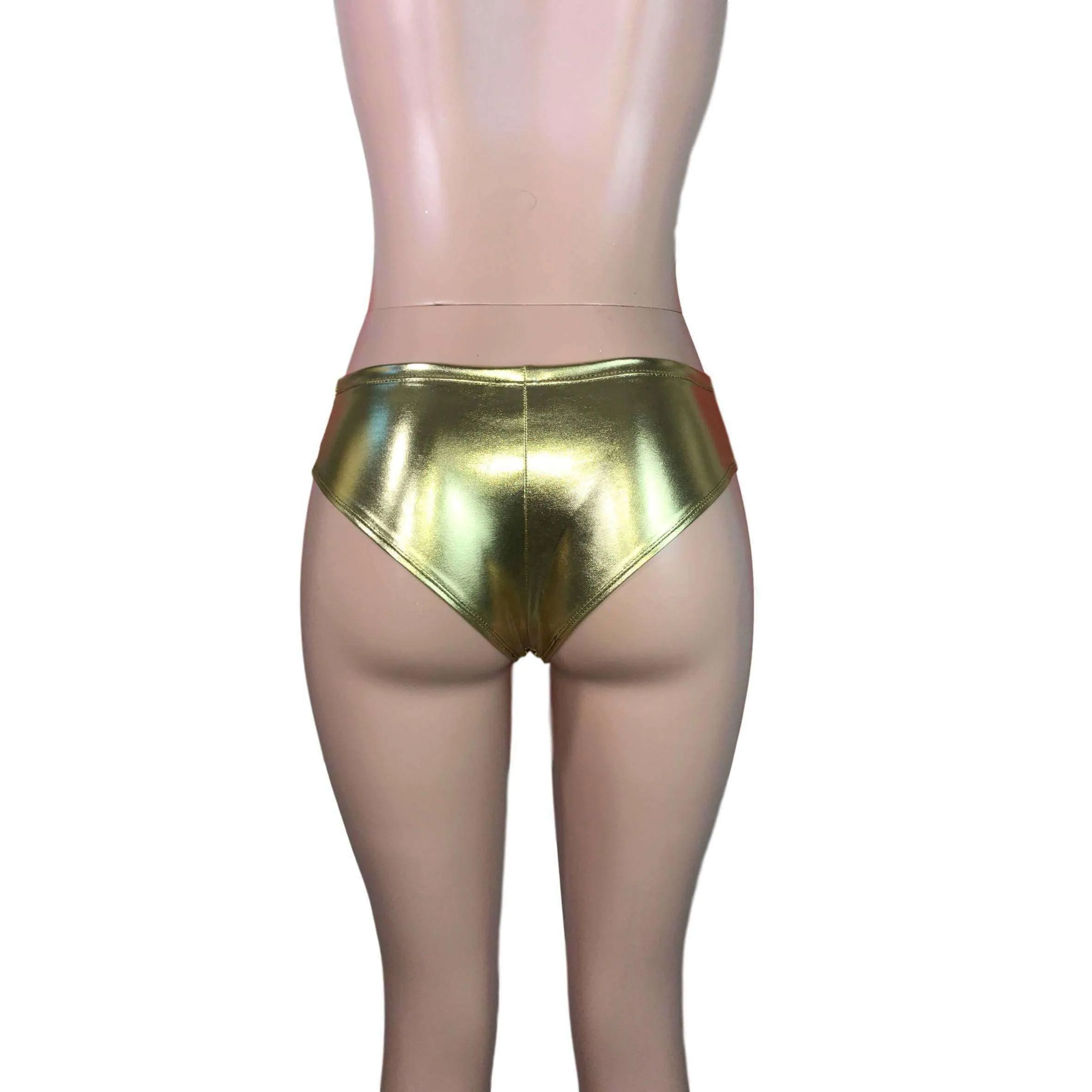 Gold Metallic Cheeky
