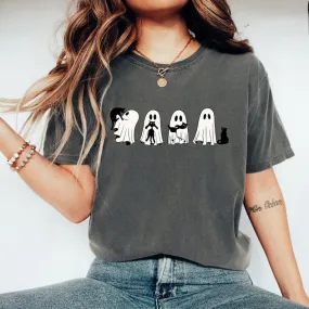 Halloween Graphic Comfy T Shirts