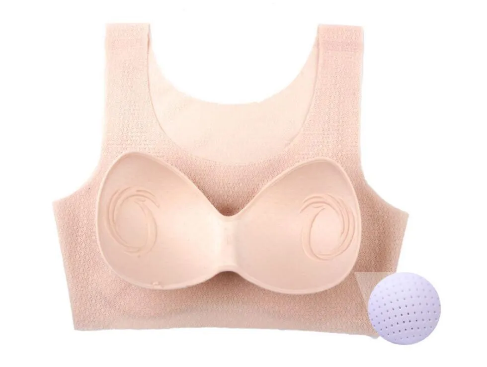 Large size sports underwear fat MM200 kg gathered thin bra without trace no rim sleep bra female