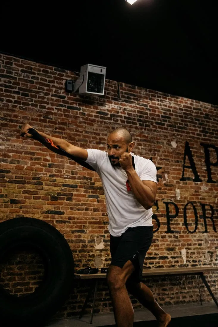 ÉLASTIQUE ENTRAÎNEMENT BOXE SHADOW ROUGE