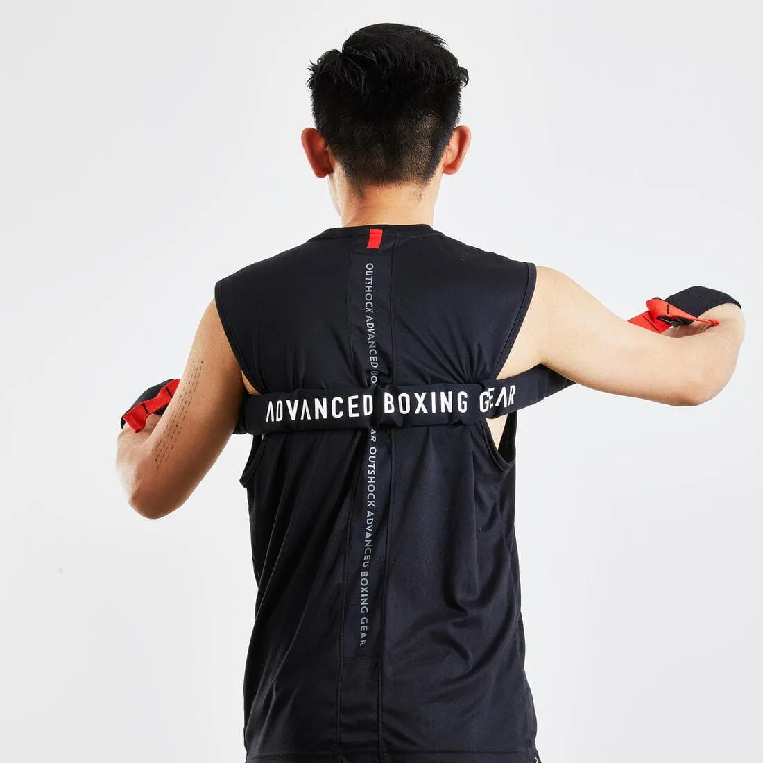 ÉLASTIQUE ENTRAÎNEMENT BOXE SHADOW ROUGE