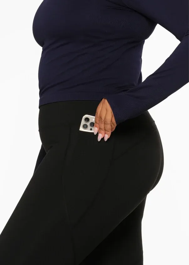 Lorna Jane Activewear | Ultra Amy Thermal Tech Full Length Leggings | Black