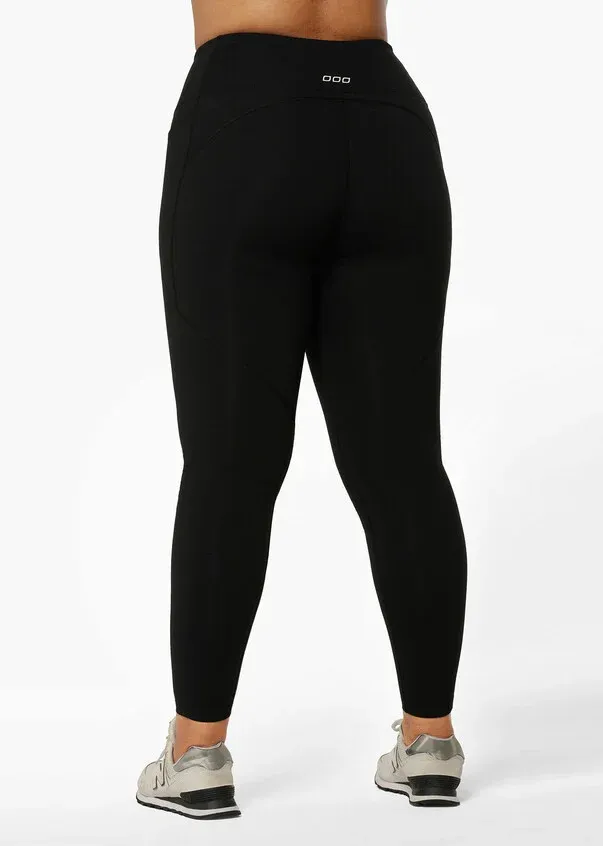 Lorna Jane Activewear | Ultra Amy Thermal Tech Full Length Leggings | Black