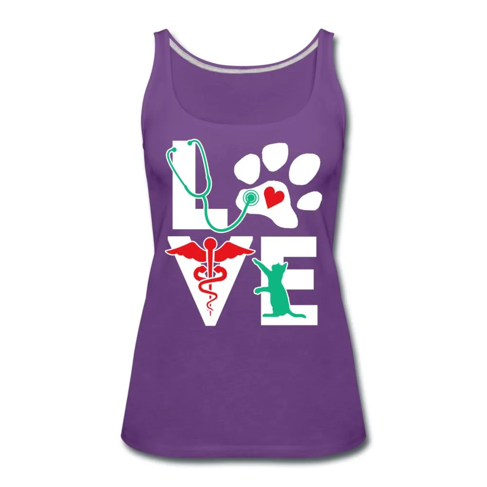 Love cat Women's Tank Top