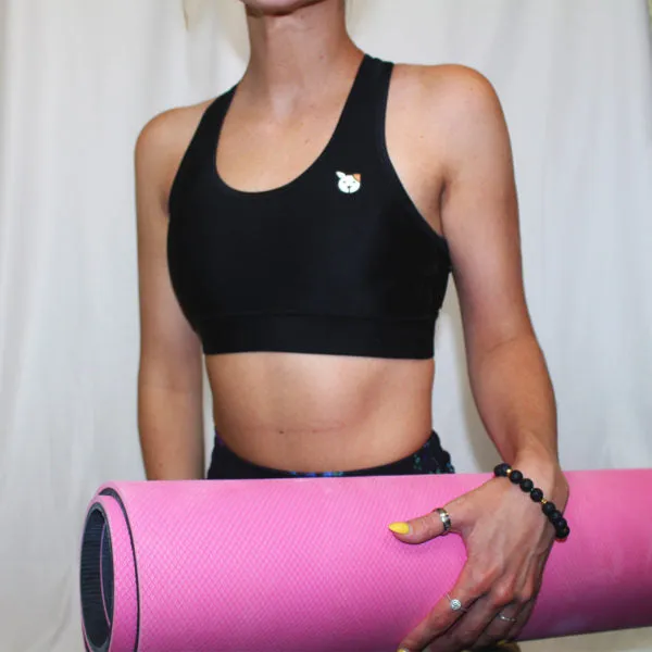 Loyalty Pet Products Grooming Black Fur Resistant Sports Bra