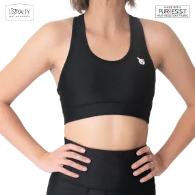 Loyalty Pet Products Grooming Black Fur Resistant Sports Bra