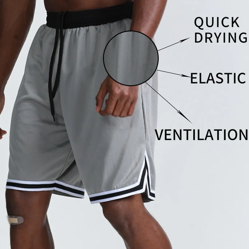 Men's Shorts Gym Men Sports Athletic Running Sport Fitness Mens Basketball Jogging Quick Dry
