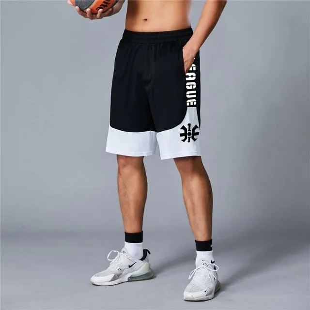 Men's Shorts Gym Men Sports Athletic Running Sport Fitness Mens Basketball Jogging Quick Dry