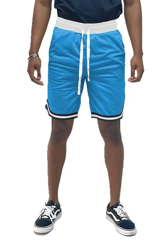 Men’s Solid Athletic Basketball Sports Shorts