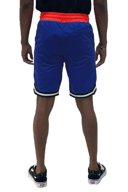 Men’s Solid Athletic Basketball Sports Shorts