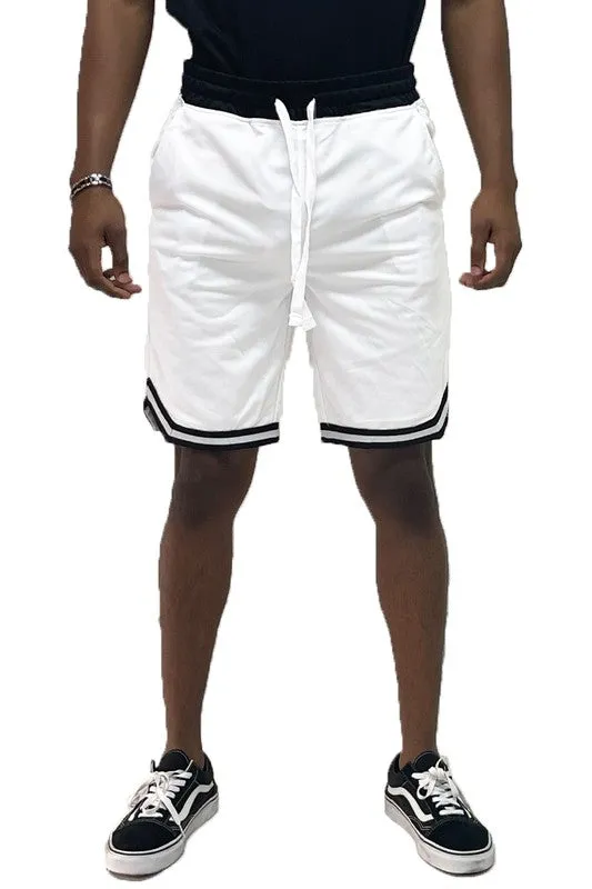 Men’s Solid Athletic Basketball Sports Shorts
