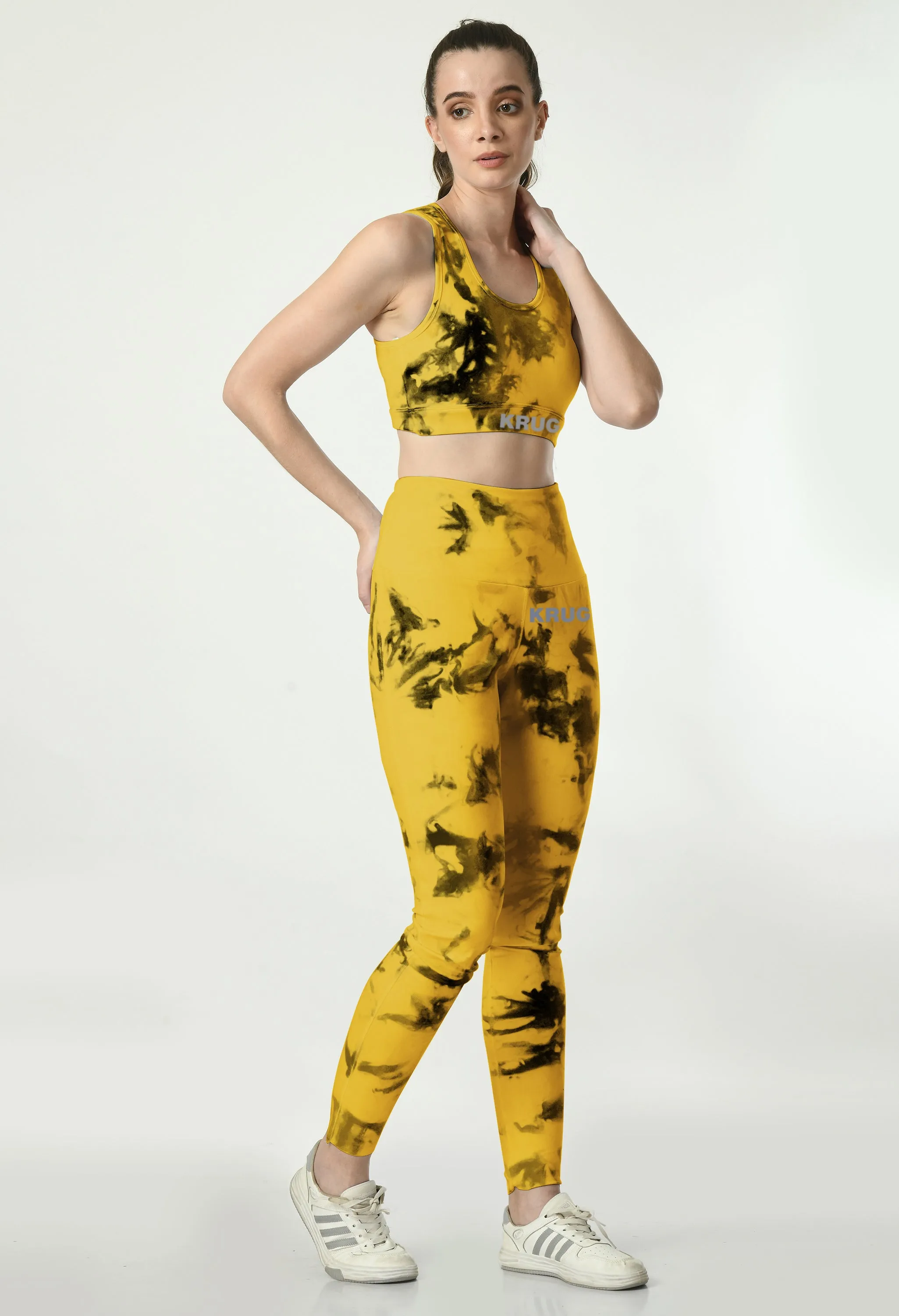 Midnight Bumblebee Tie-Dye Set For Women