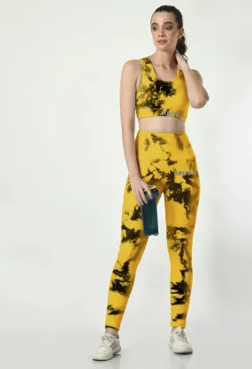 Midnight Bumblebee Tie-Dye Set For Women