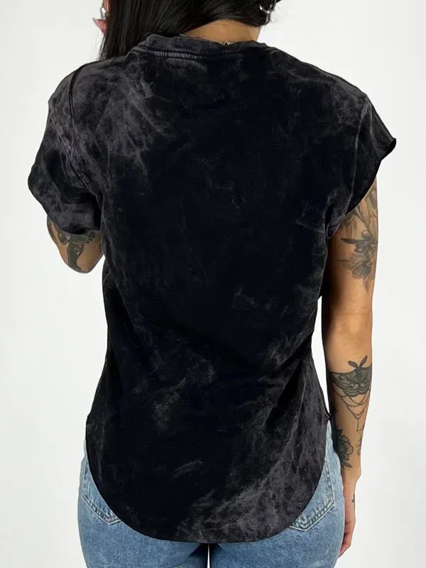 Muertos Mermaid Graphic Boyfriend Tee w/ word Fuck