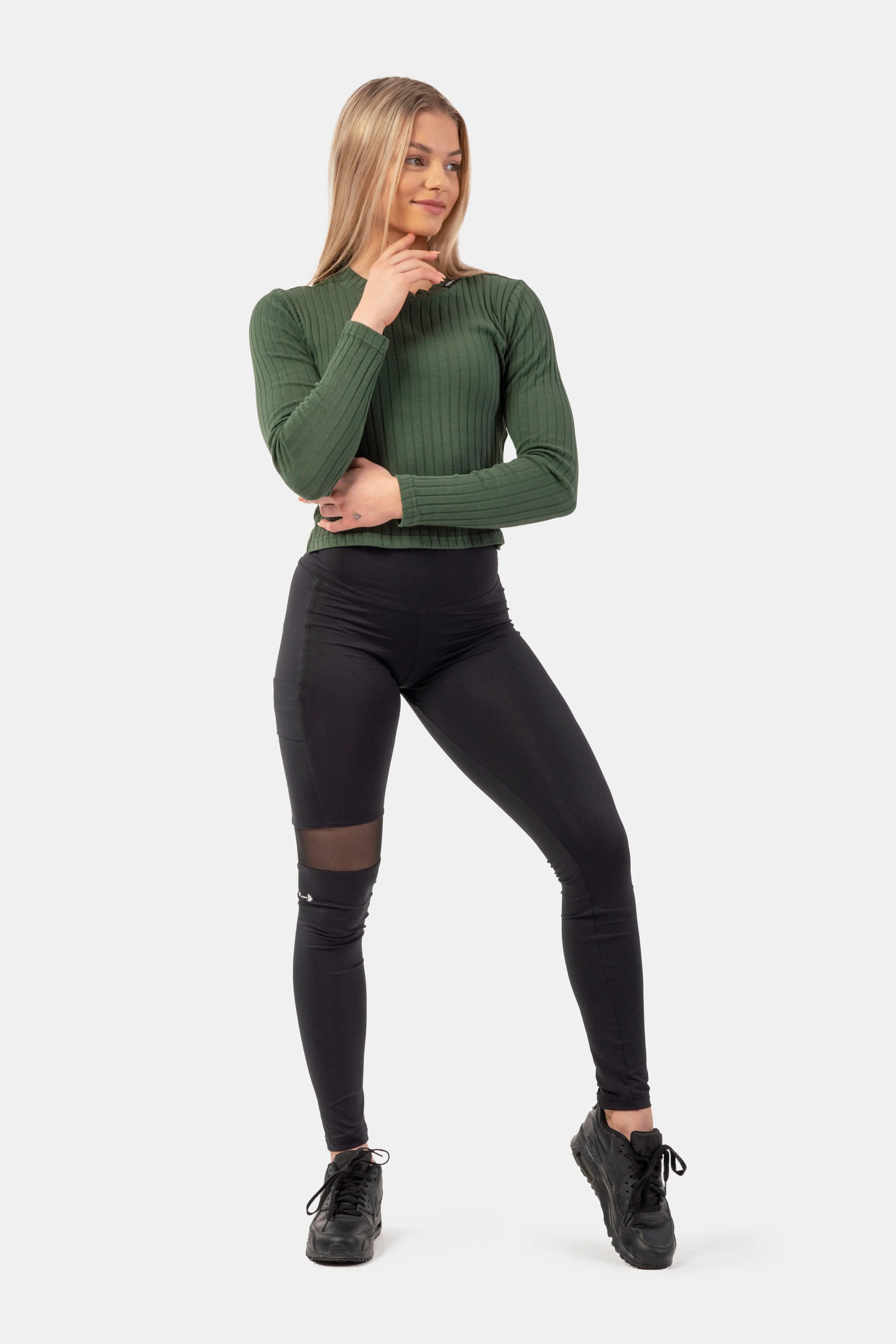 NEBBIA Sporty Smart Pocket High-Waist Leggings 404