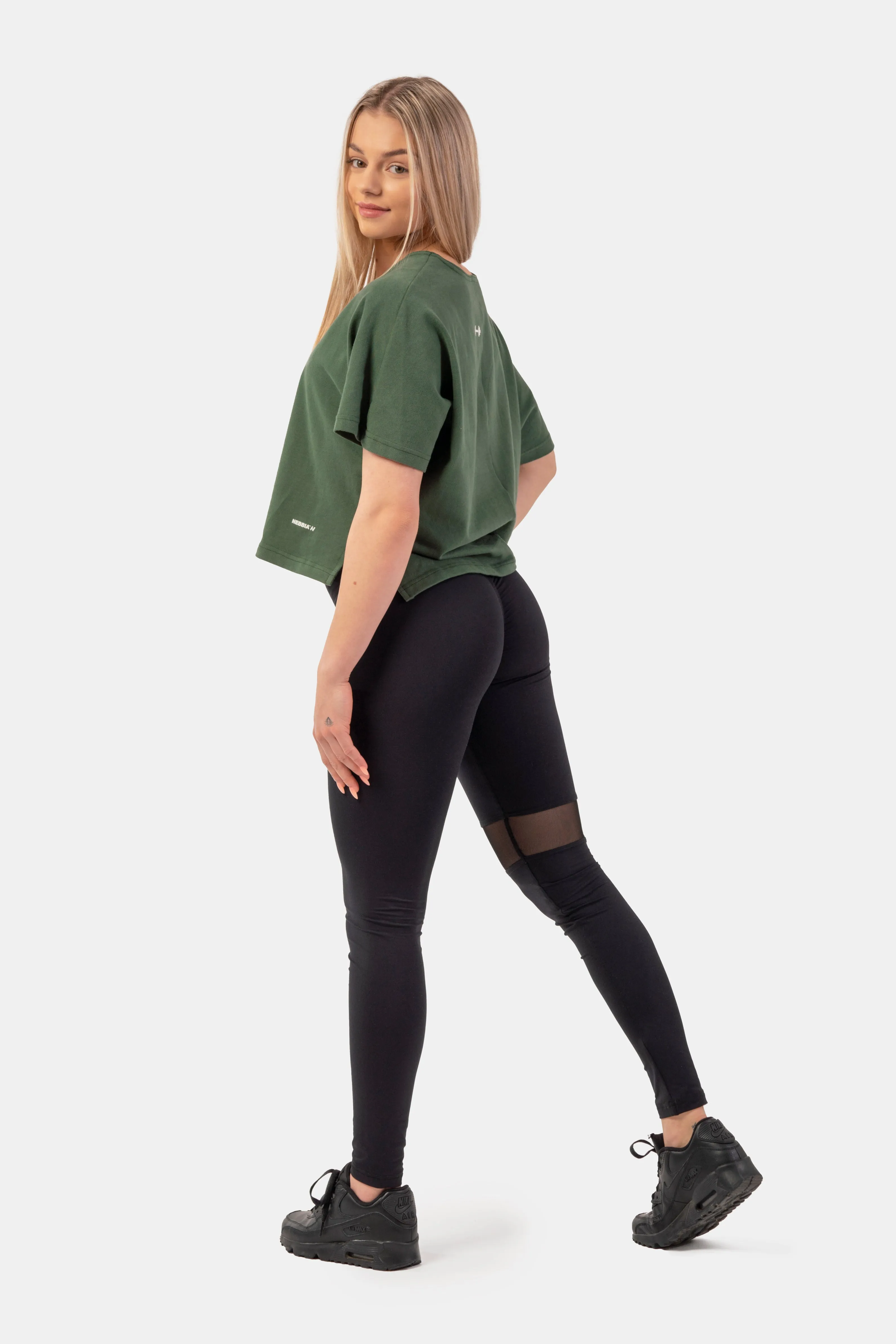 NEBBIA Sporty Smart Pocket High-Waist Leggings 404