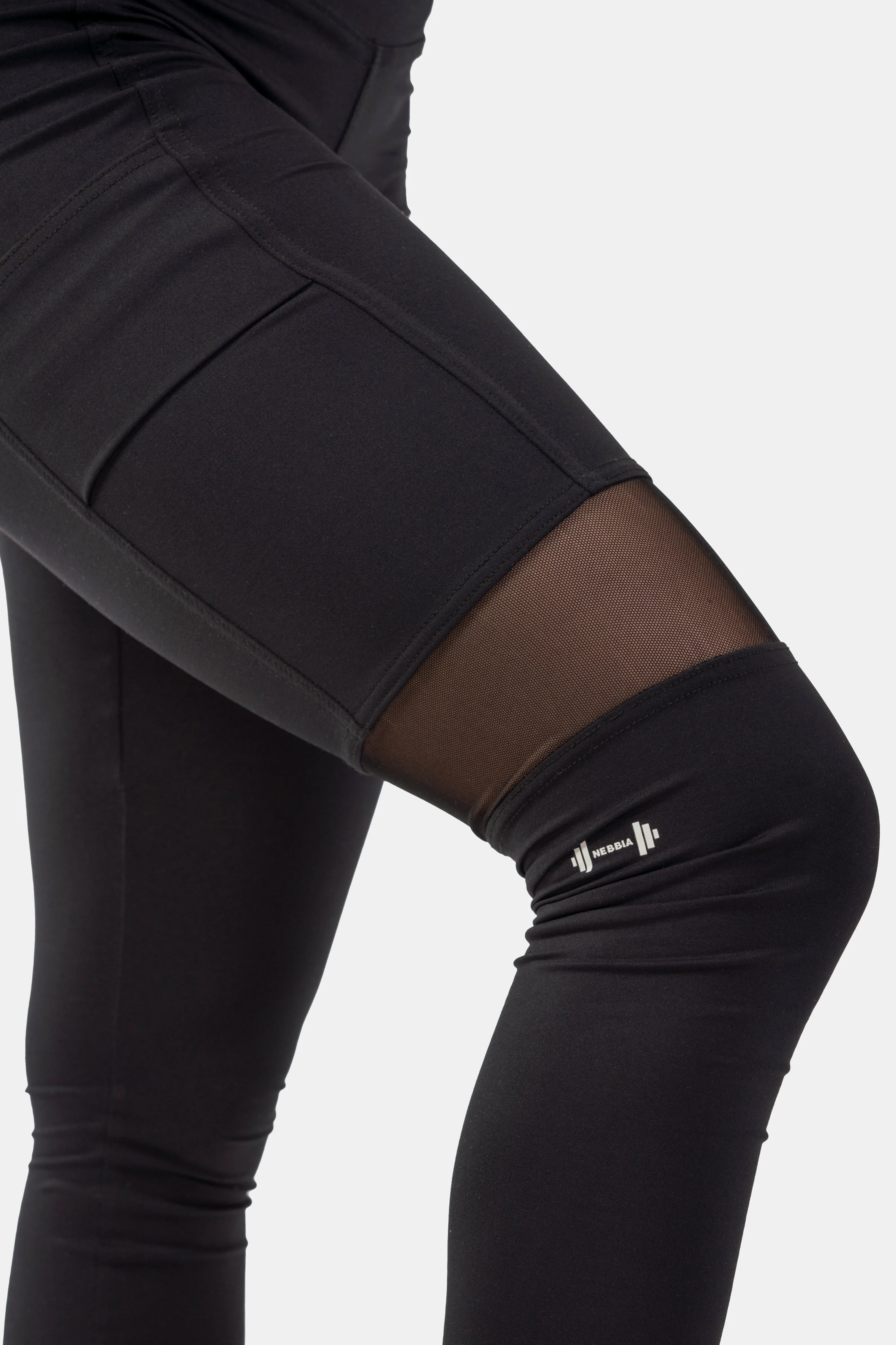 NEBBIA Sporty Smart Pocket High-Waist Leggings 404