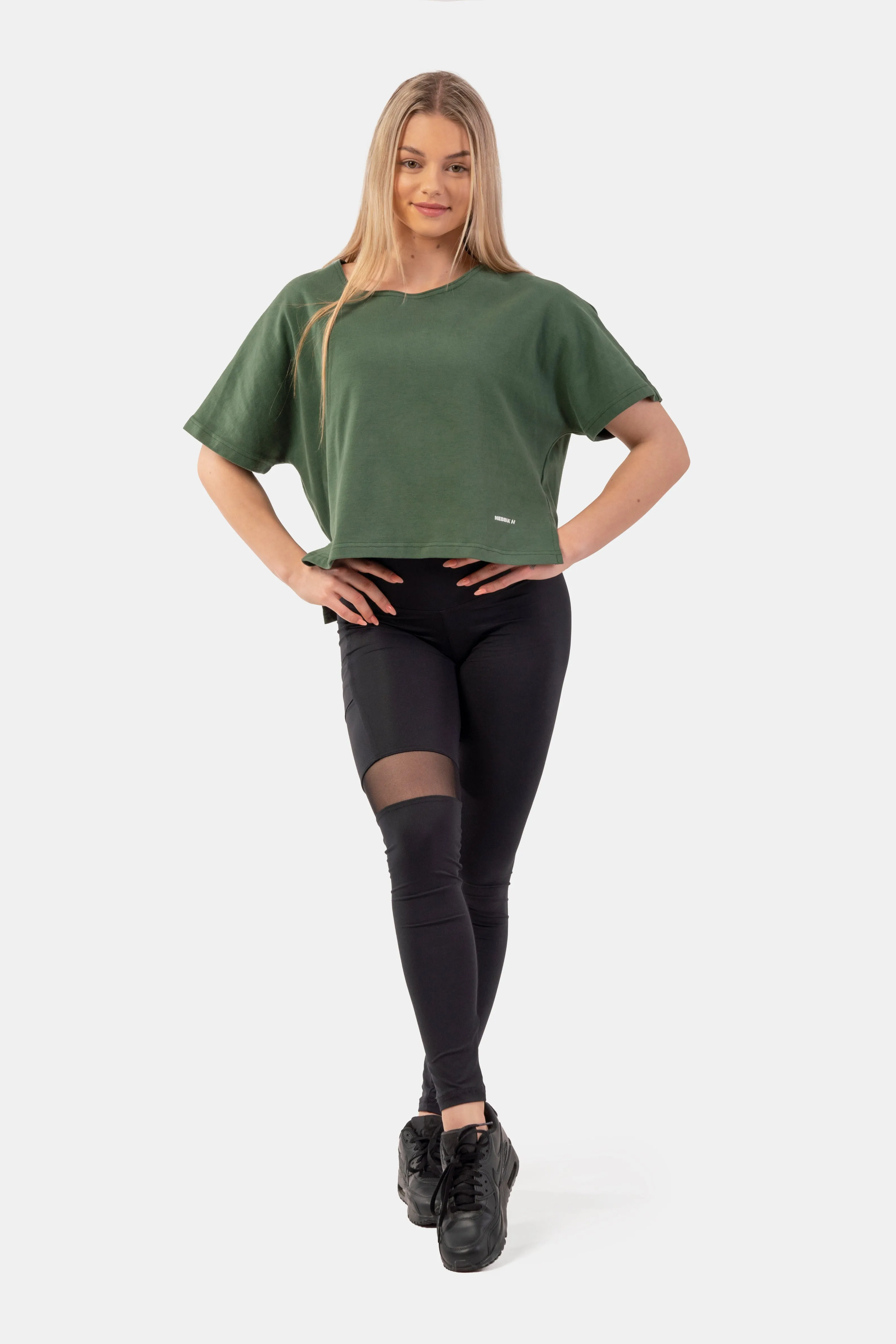 NEBBIA Sporty Smart Pocket High-Waist Leggings 404