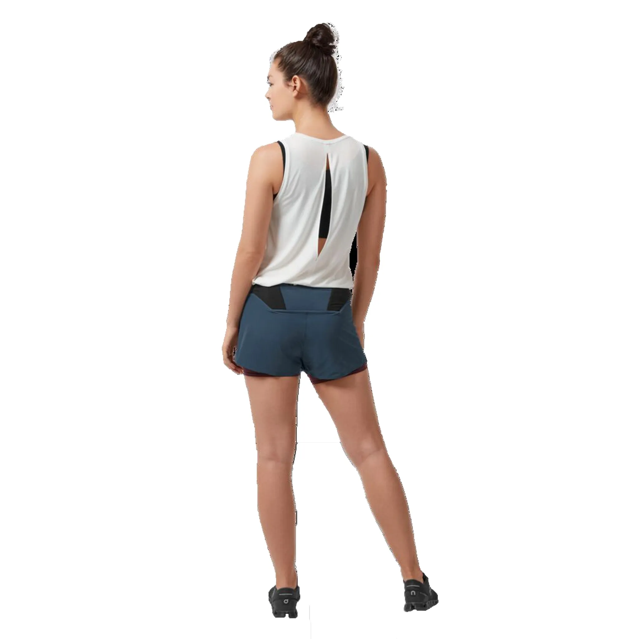 On Running Shorts Women's Navy Mulberry