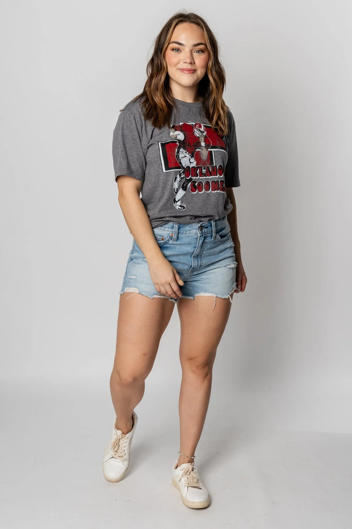OU running player unisex t-shirt grey