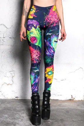 Outer Space Party Leggings