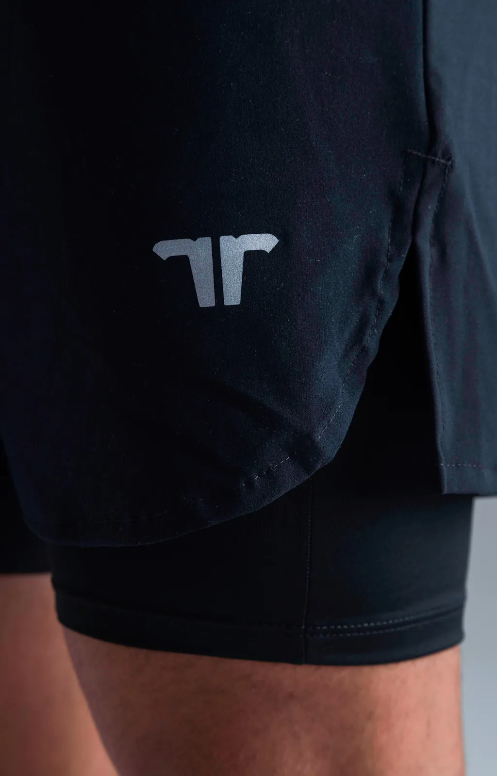 Pantaloneta con Licra Interna Boost Black Man