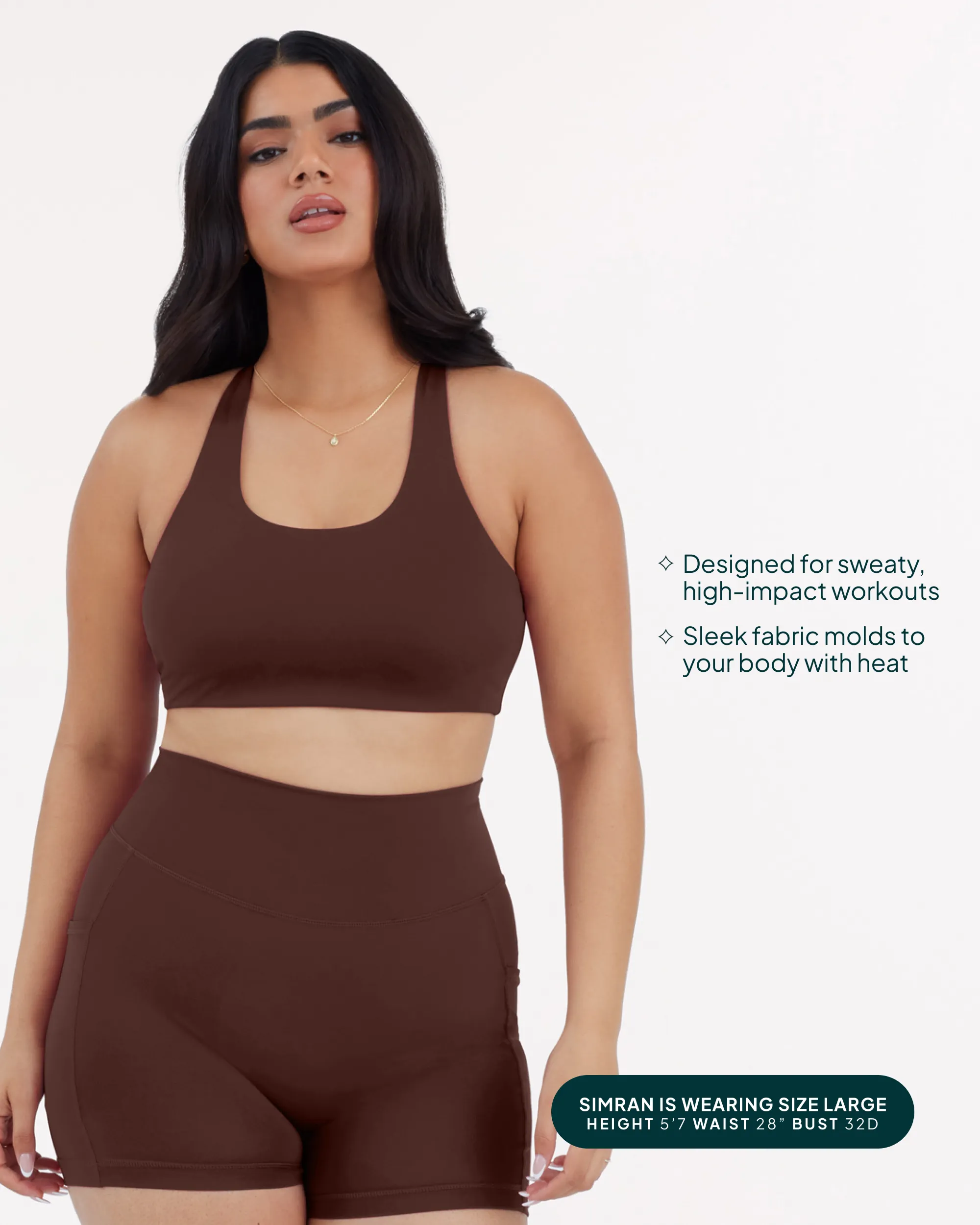 Performance High-Support Racerback Sports Bra