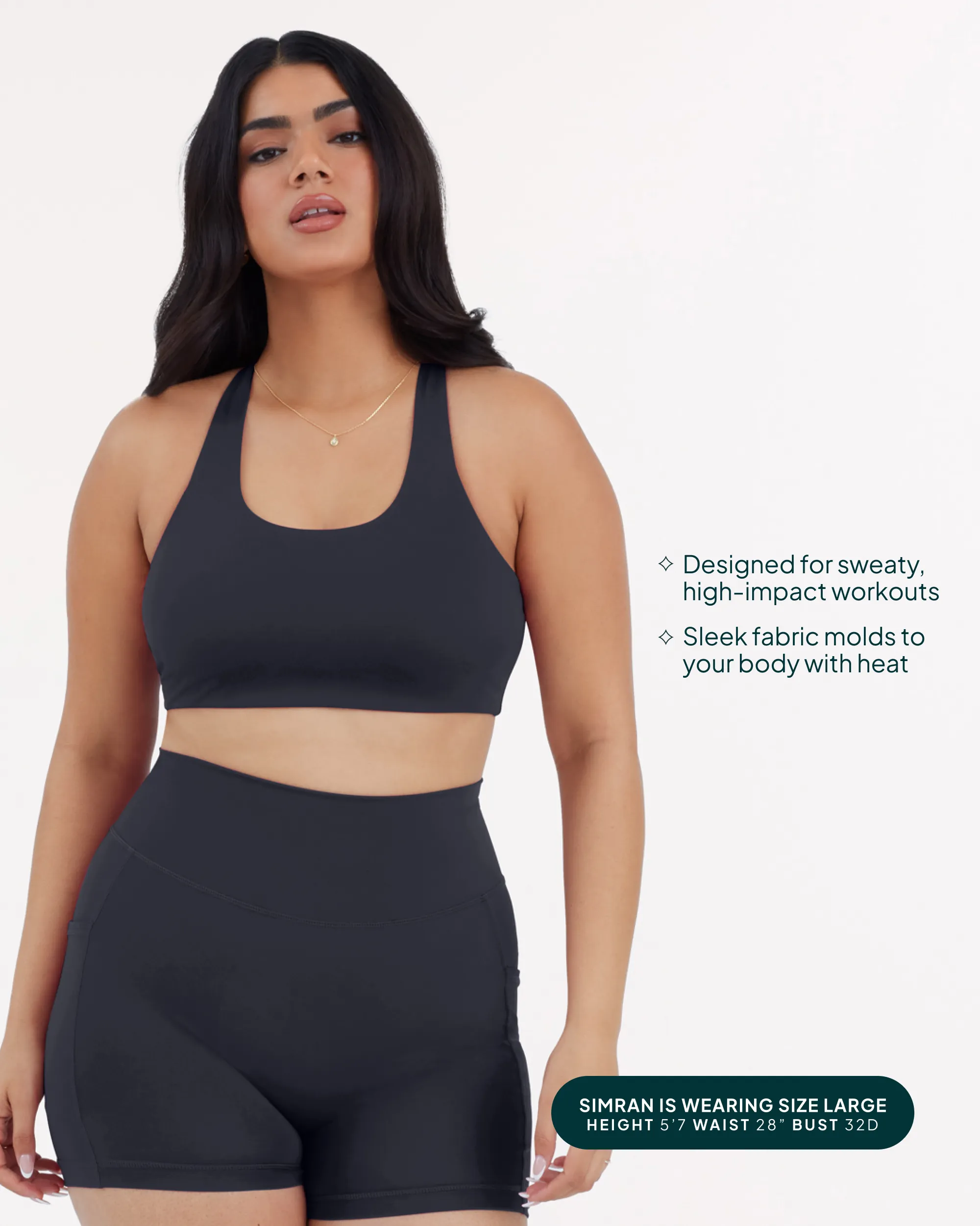 Performance High-Support Racerback Sports Bra