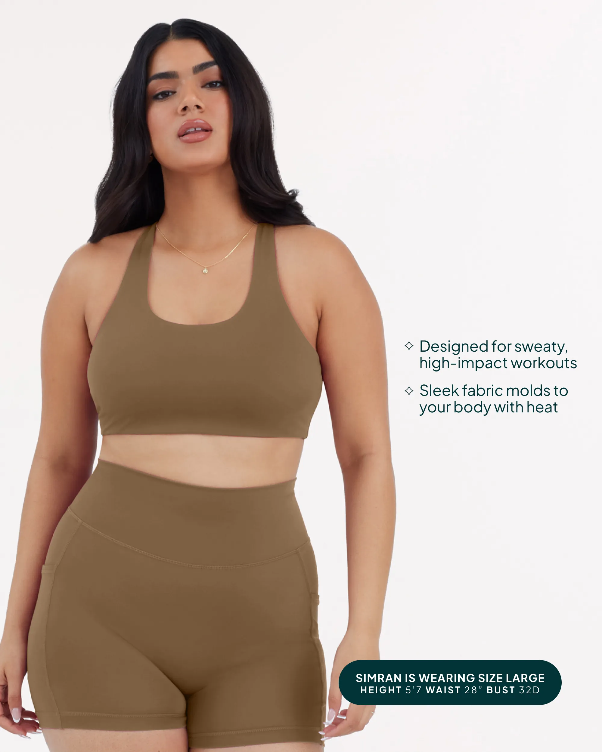 Performance High-Support Racerback Sports Bra