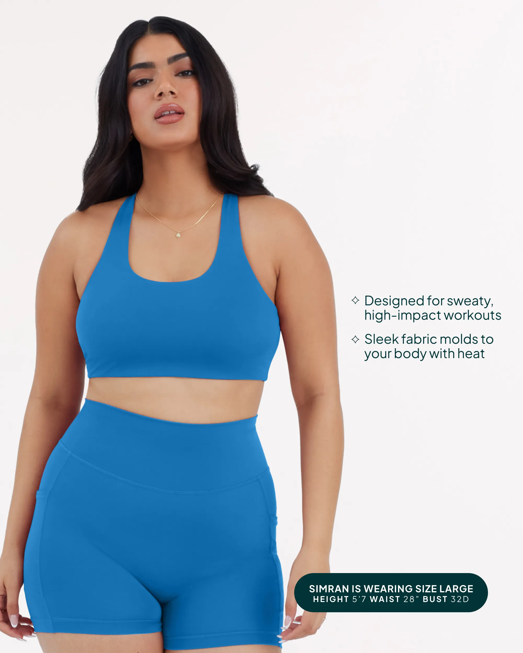 Performance High-Support Racerback Sports Bra