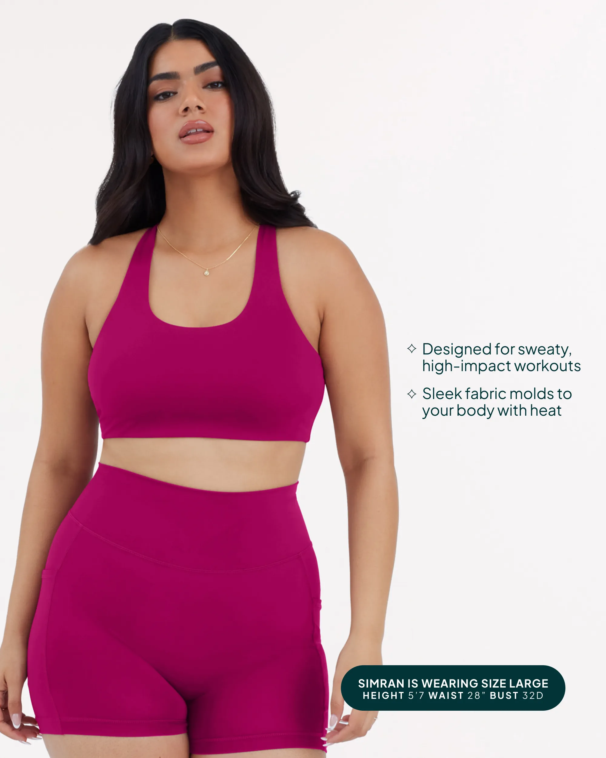 Performance High-Support Racerback Sports Bra
