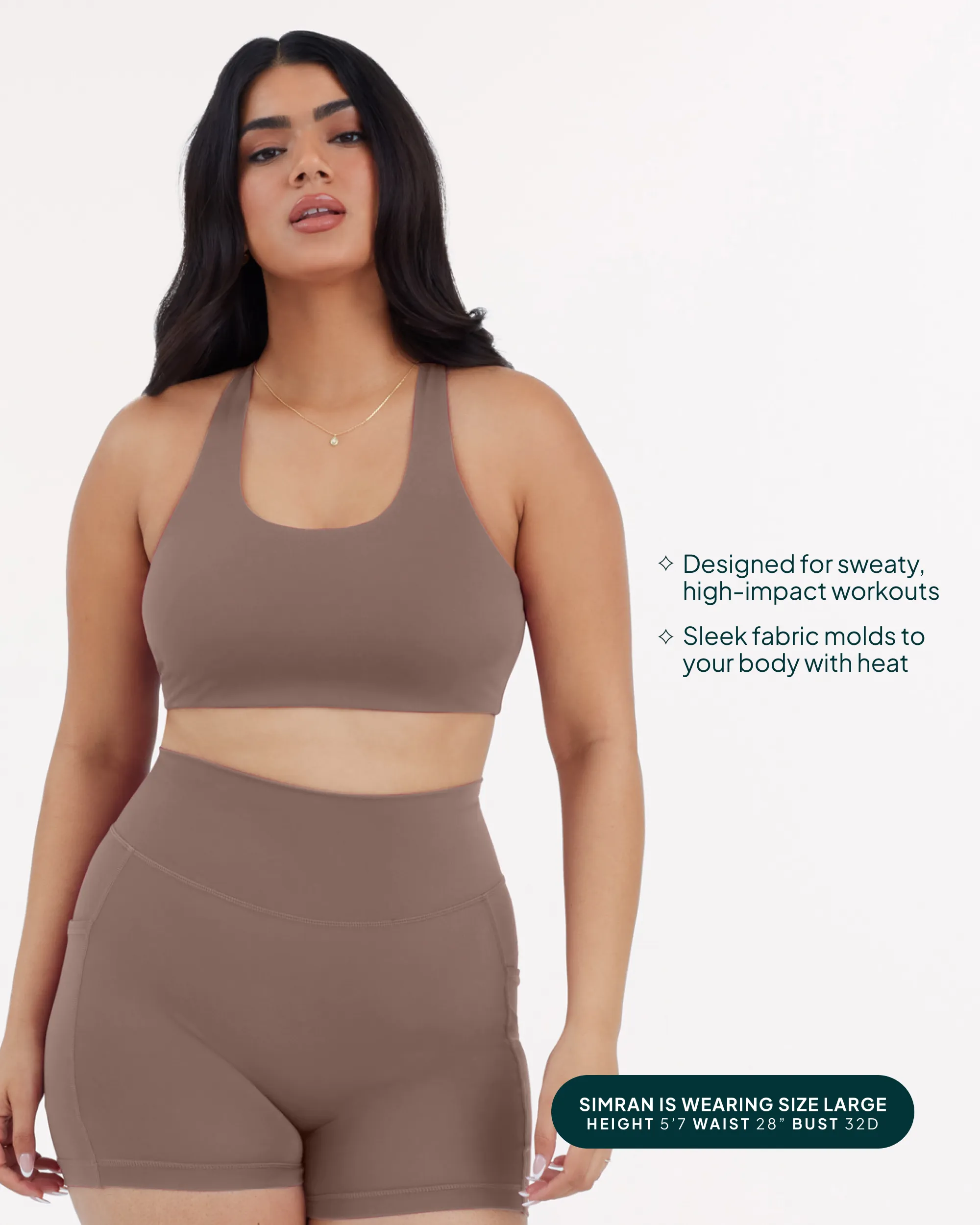 Performance High-Support Racerback Sports Bra