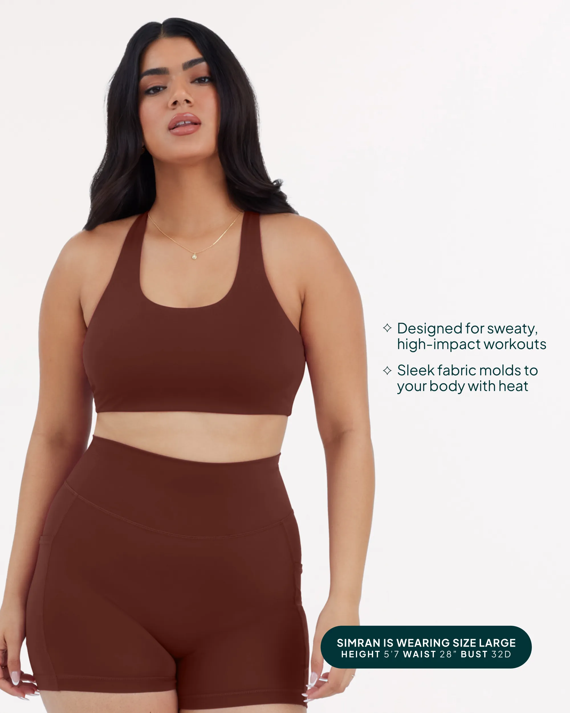 Performance High-Support Racerback Sports Bra