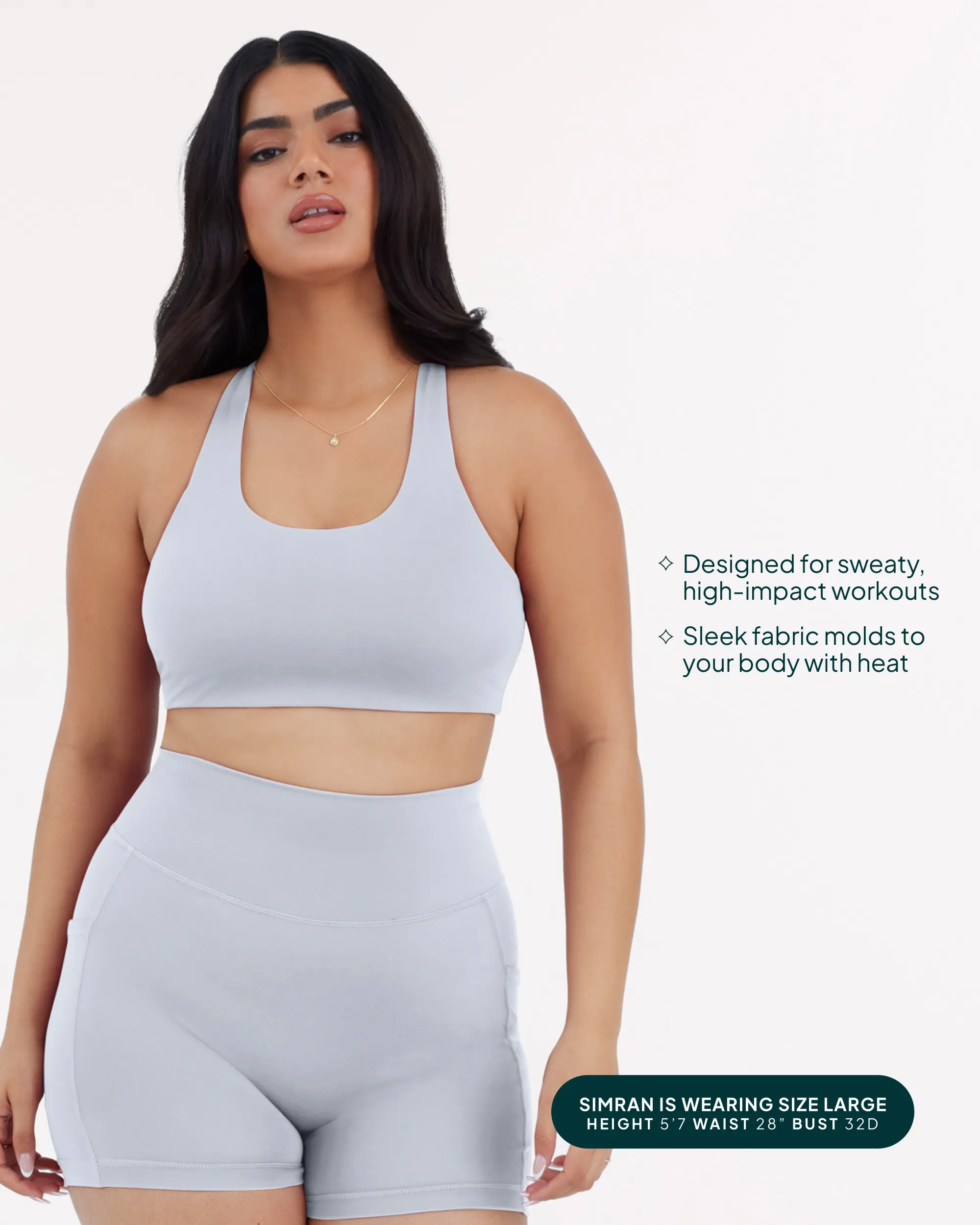 Performance High-Support Racerback Sports Bra