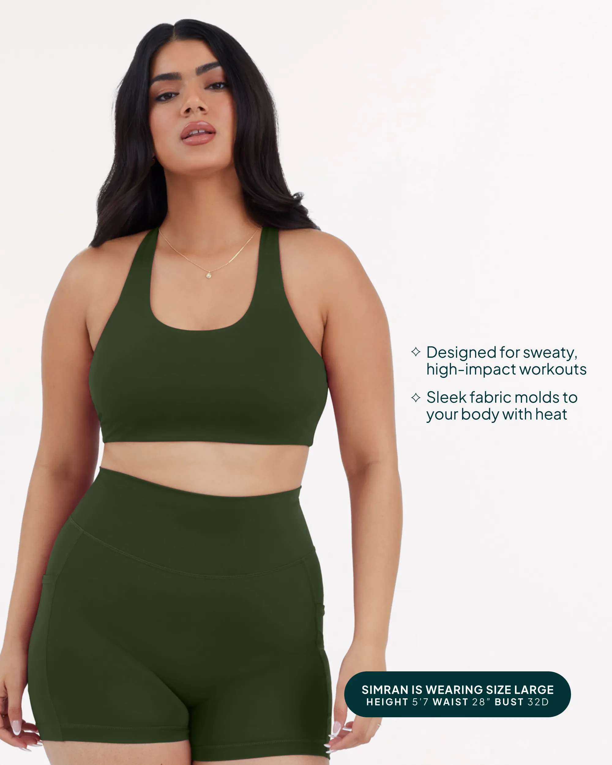 Performance High-Support Racerback Sports Bra