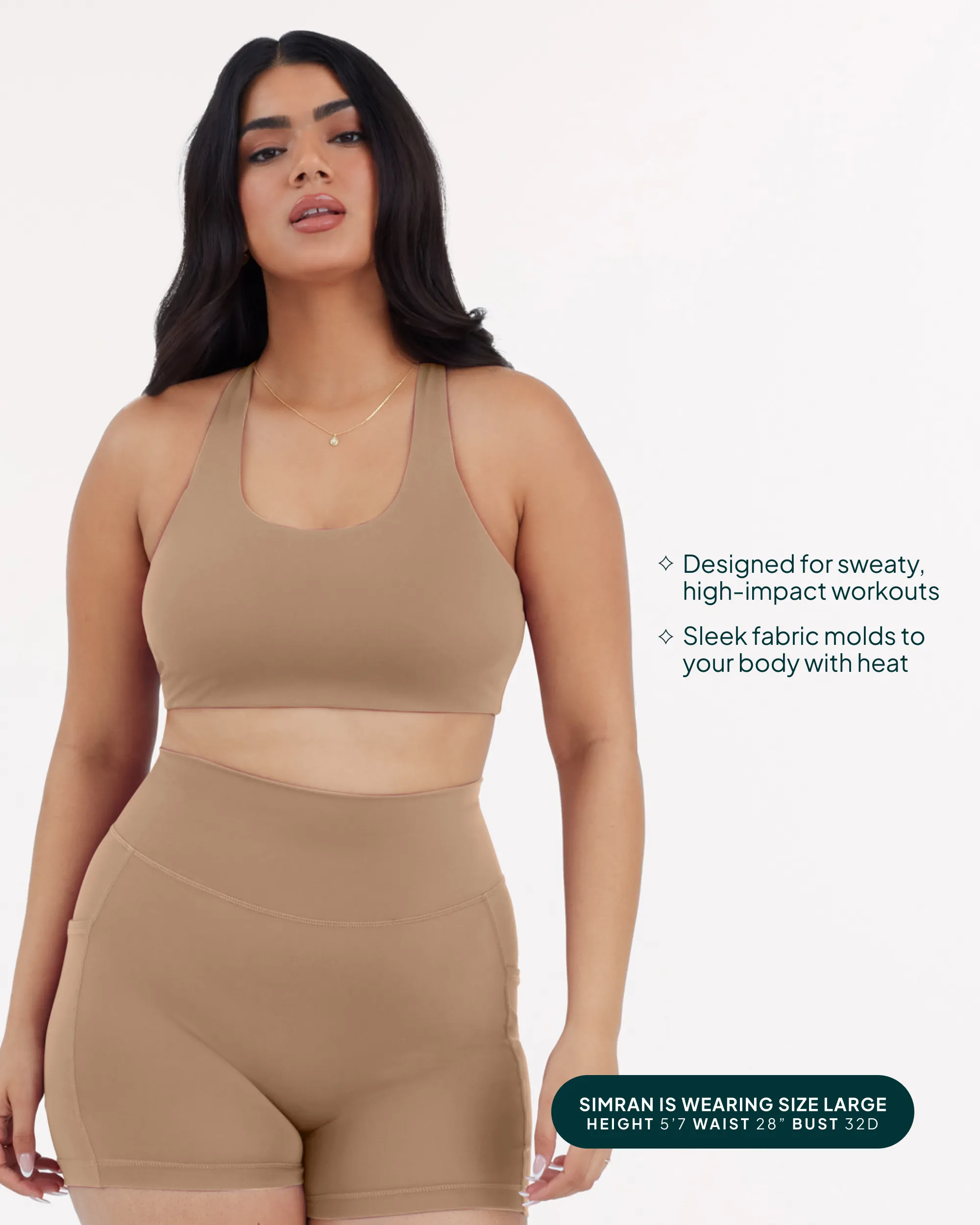 Performance High-Support Racerback Sports Bra