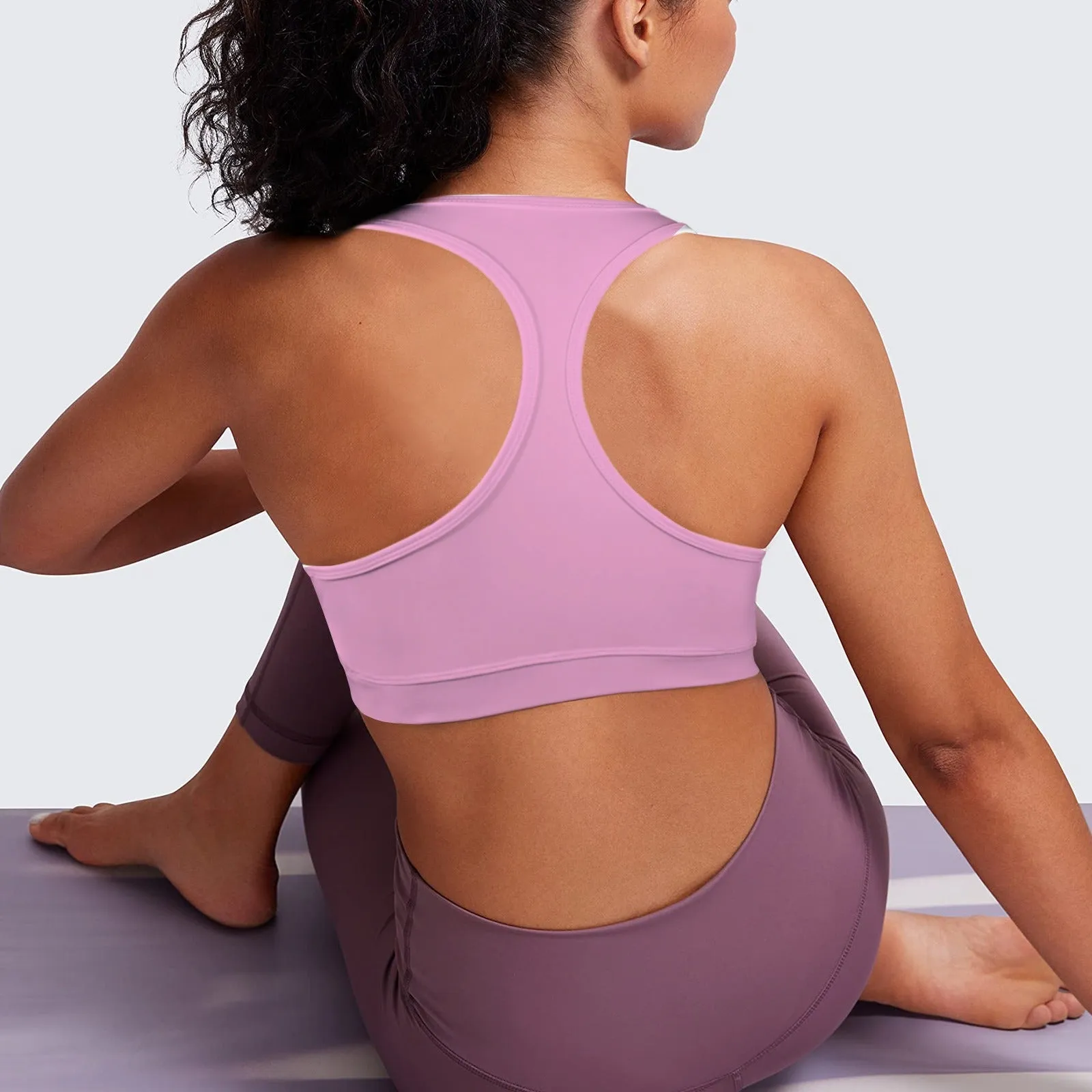 Pink Pansies Sports Top up to 5 XL (FWS)