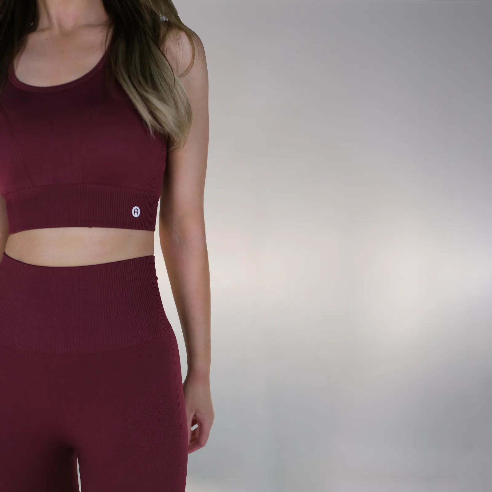 Power Bra - Burgundy