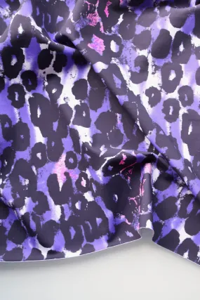 Purple Cheetah Premium Athletic Nylon/Spandex