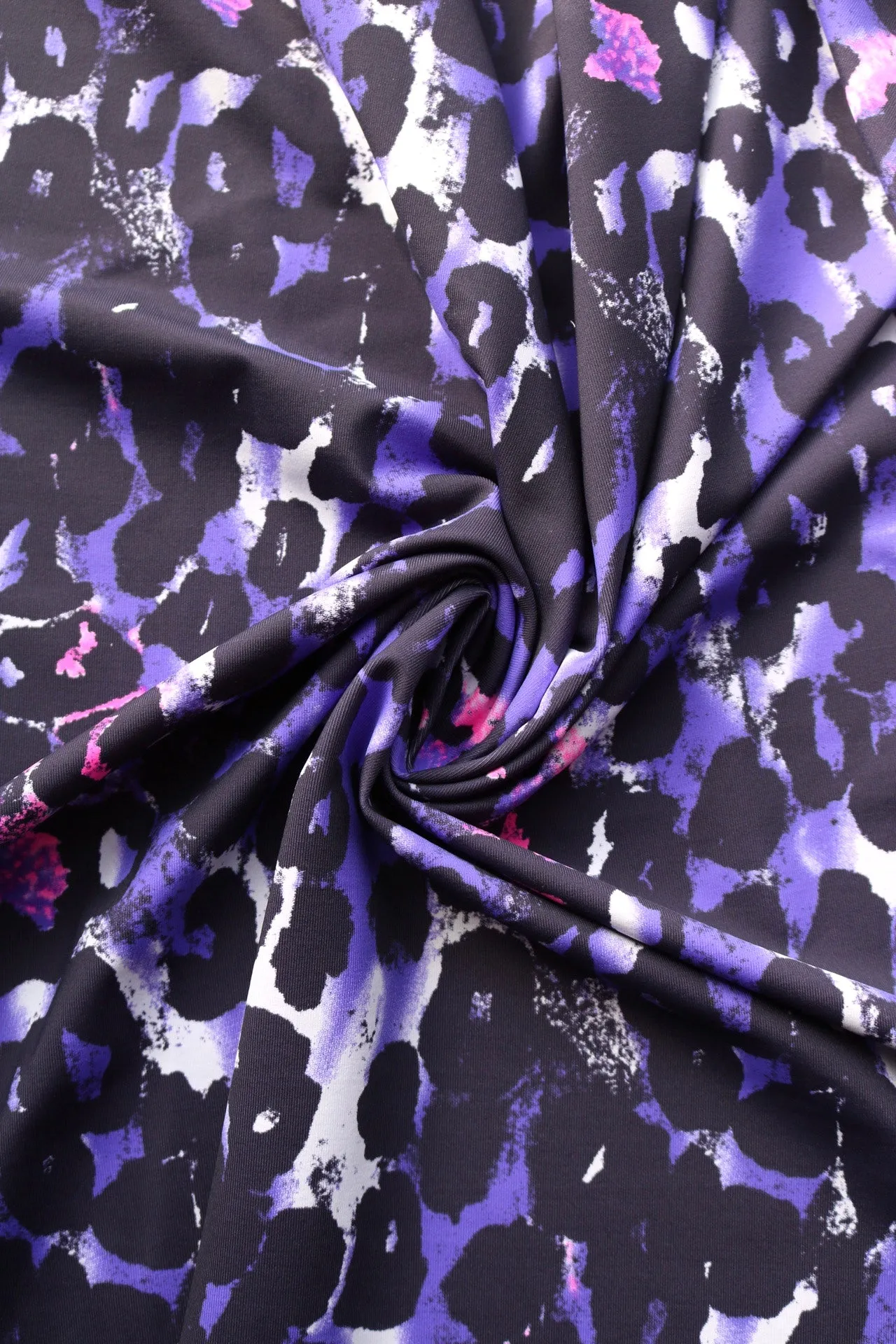 Purple Cheetah Premium Athletic Nylon/Spandex